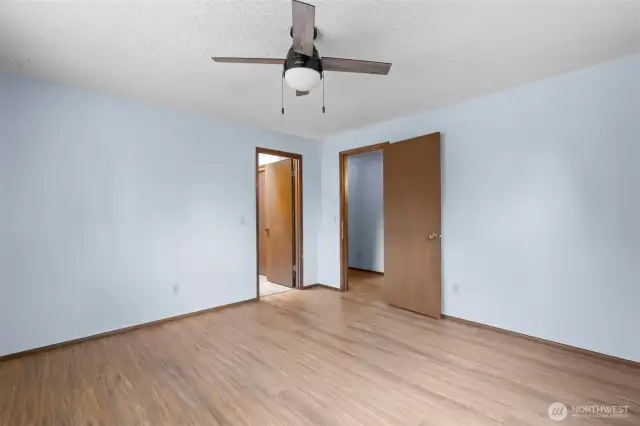 Primary bedroom with en-suite.