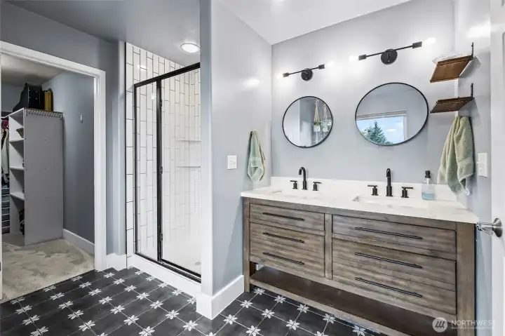 Primary suite bathroom with private retreat feel.