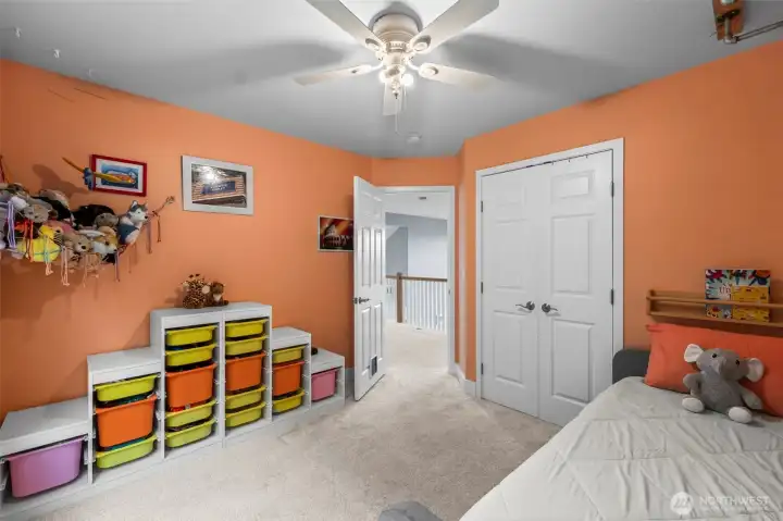 Spacious closet for "all the things!"