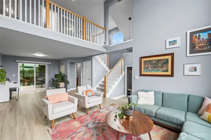 Cozy living area designed for relaxation and family gatherings.