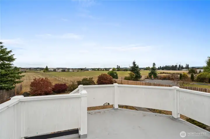 View from the upper deck.