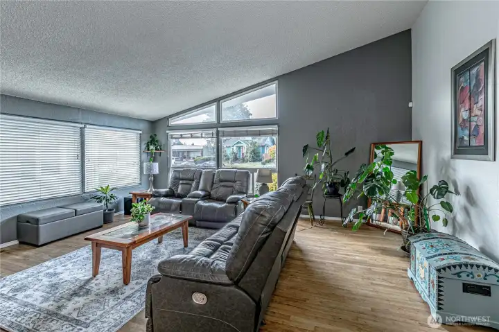 Spacious living room.
