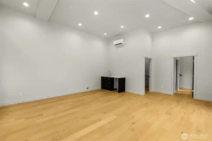 Wet-bar included! Also includes quarter bath on the ground floor.