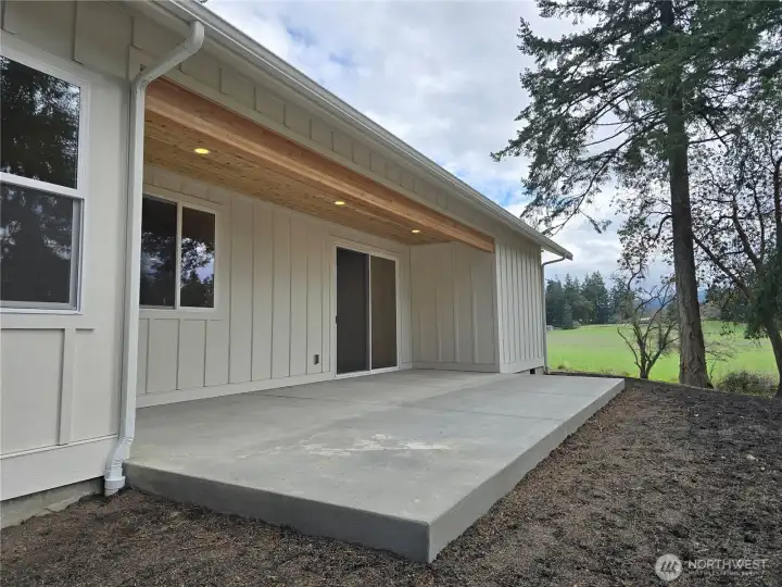 Covered Back Patio