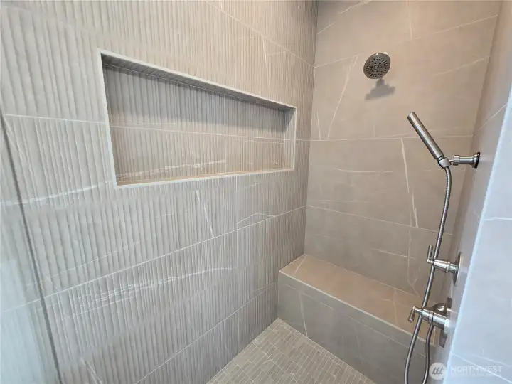 Custom Walk-In Tile Shower