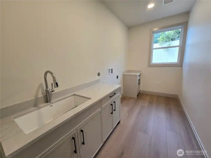 Spacious Laundry Room