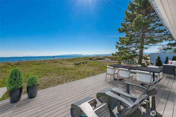 Main deck with ocean views