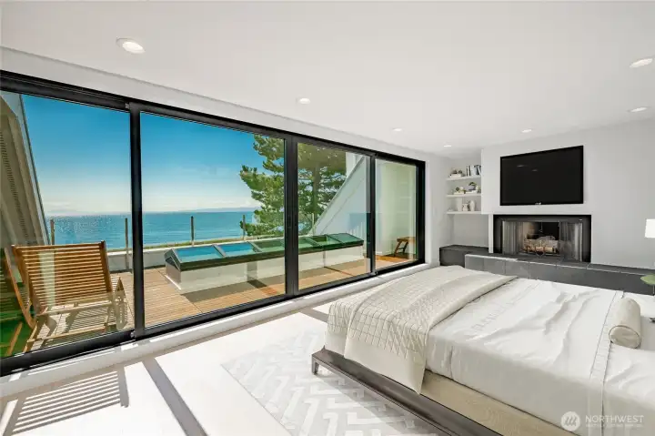 very private deck off main main bedroom