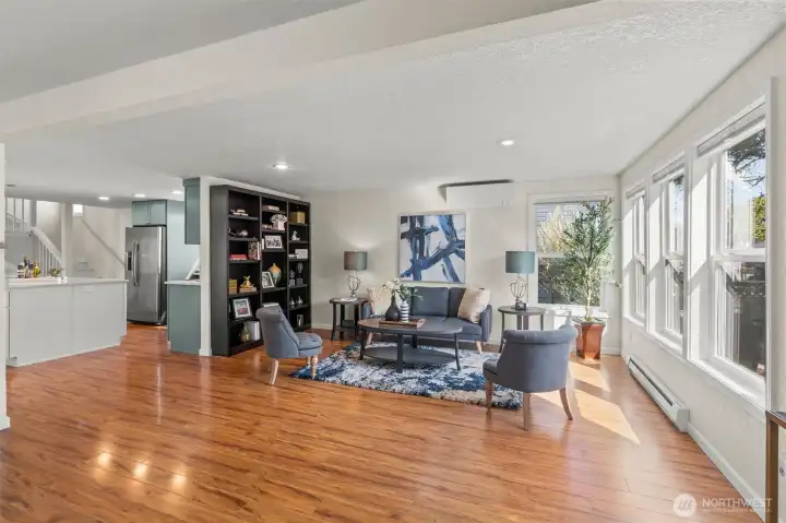 Light and bright living room