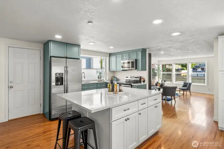 Beautifully remodeled kitchen