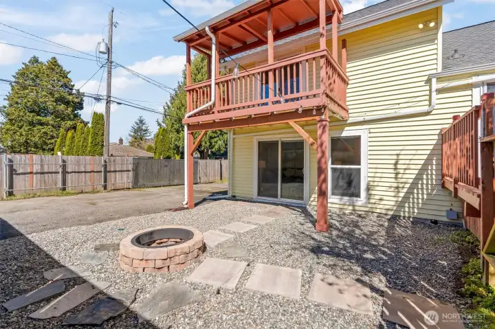 French drain installed to keep moisture away from the concreted crawlspace