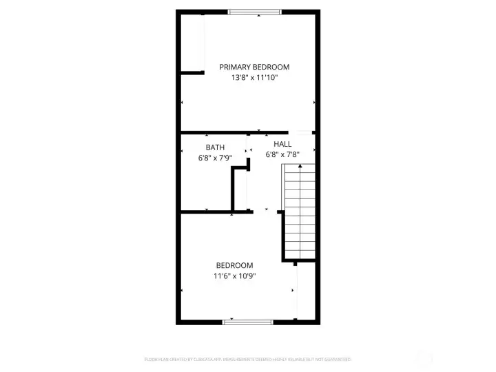 Upper Level Floorplan Unit A