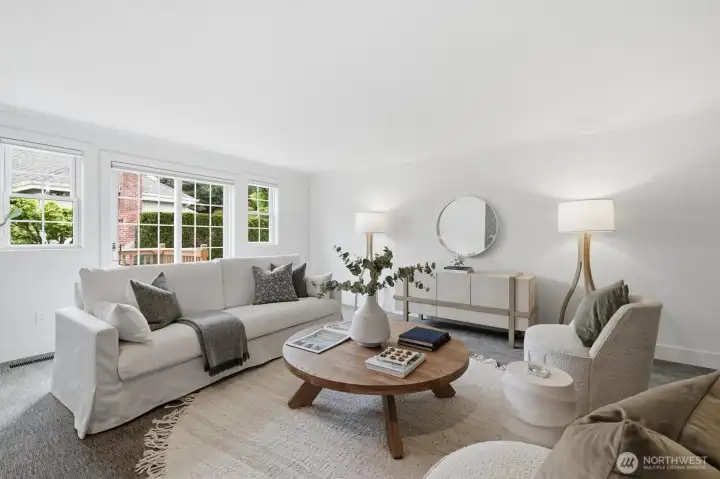 Another view of the main level family room.