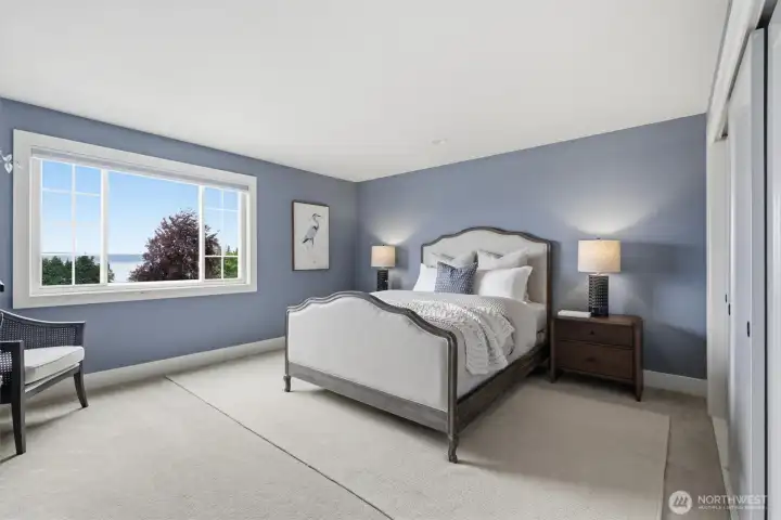 This is the second of 4 bedrooms on the upper level.