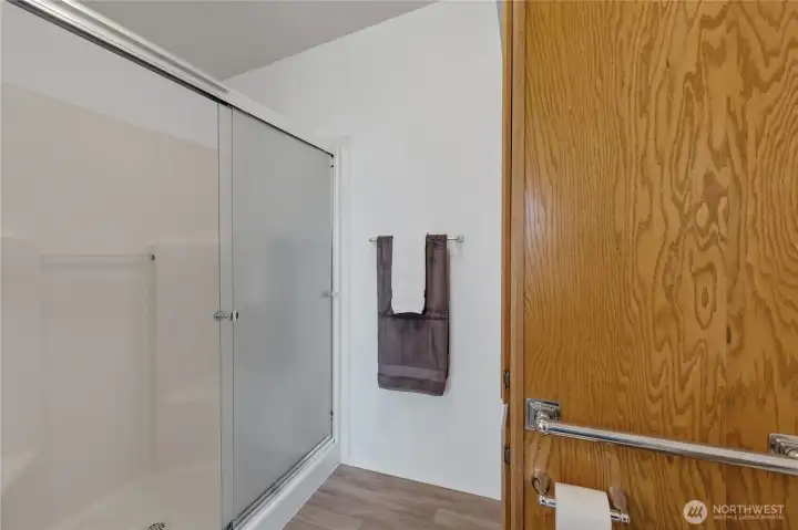 Primary bath with walk in shower