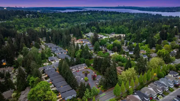 Eastside connectivity with quick access to I-405 and SR-520