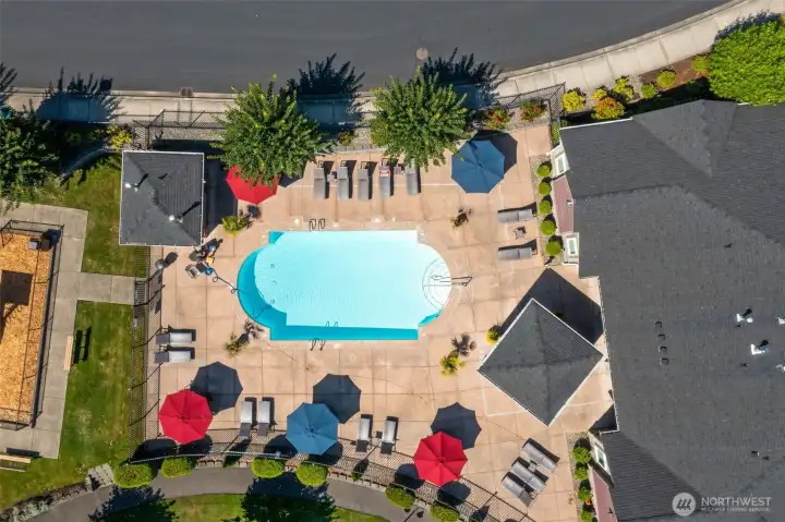 Pool and hot tub access included in HOA dues
