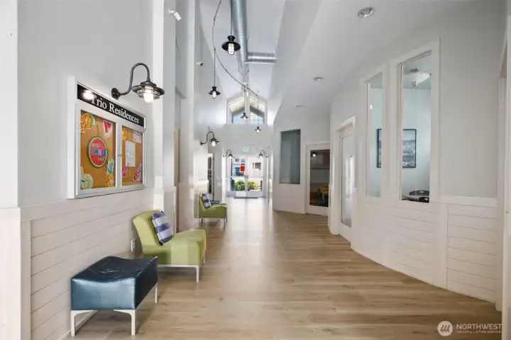 Clubhouse access included in HOA dues