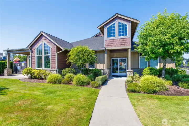 Clubhouse access included in HOA dues