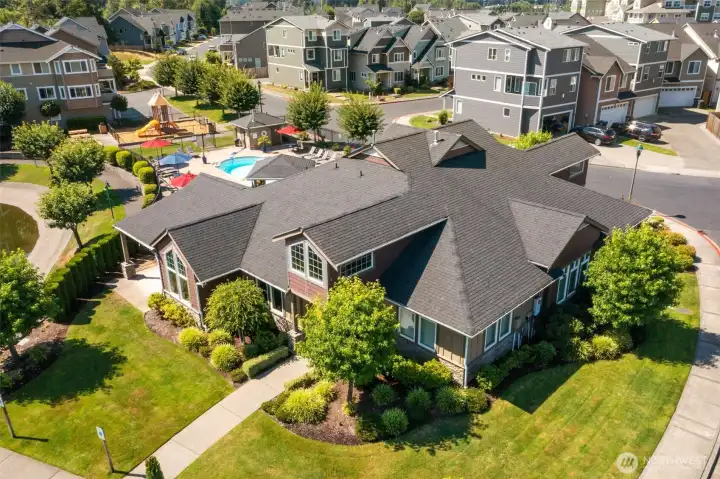 Clubhouse access included in HOA dues