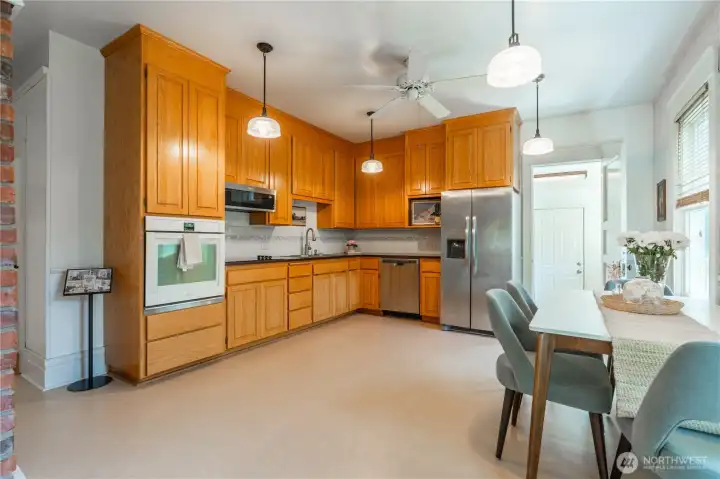 View from living area