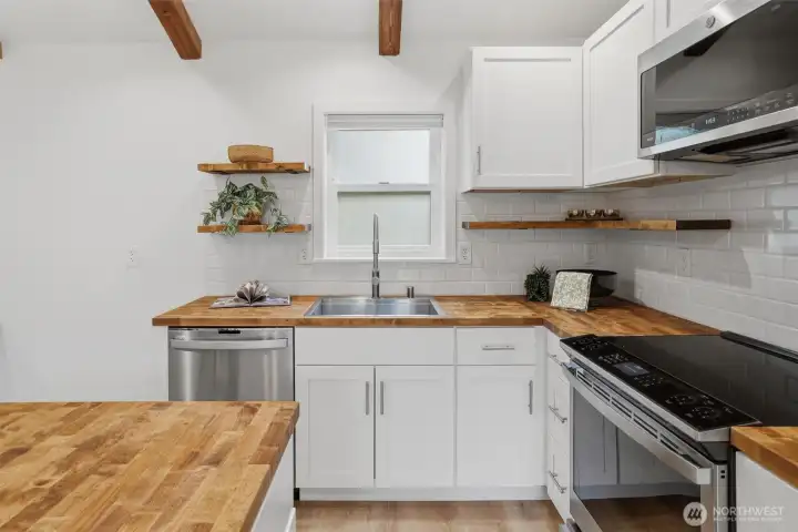 Sleek finishes