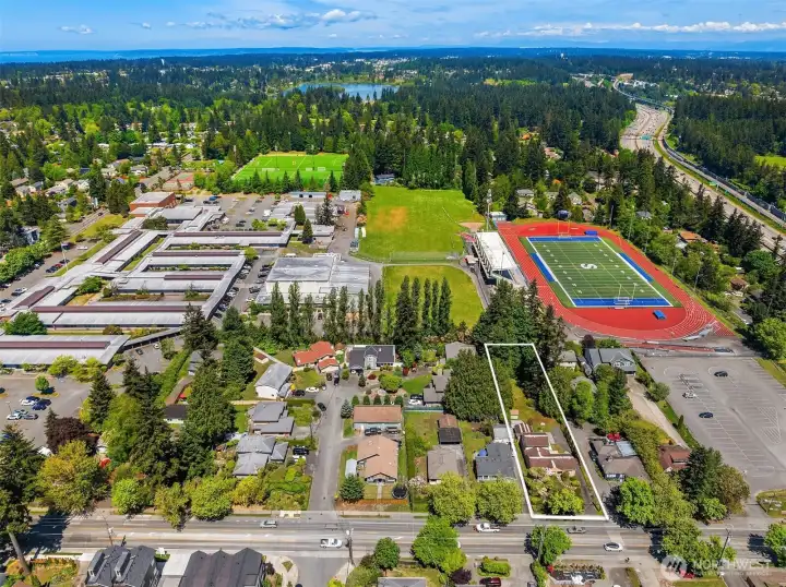 Adjacent parks, recreation facilities and community amenities help support long-term residential demand.