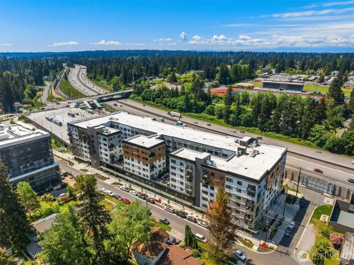 MUR-70 zoning and proximity to light rail create compelling long-term redevelopment potential.