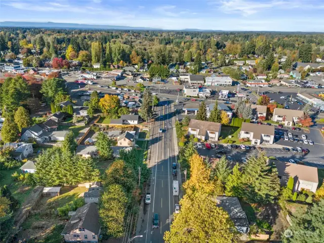 Boulevard Road facing north