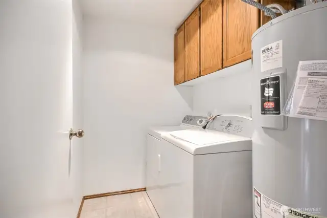 utility room with washer, dryer...