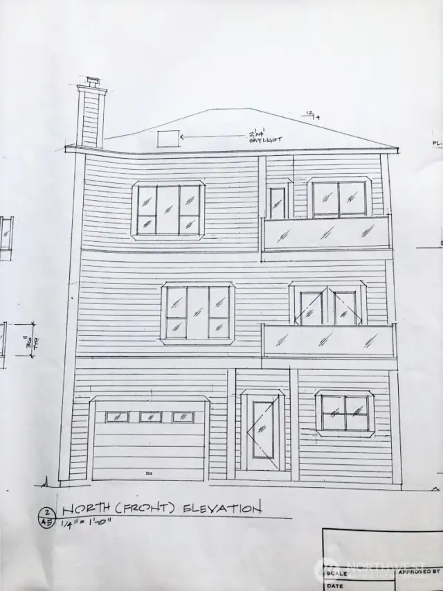 One of two different options that the owners had drawn up.