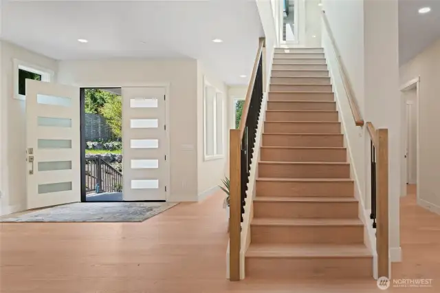 Main Level entrance.