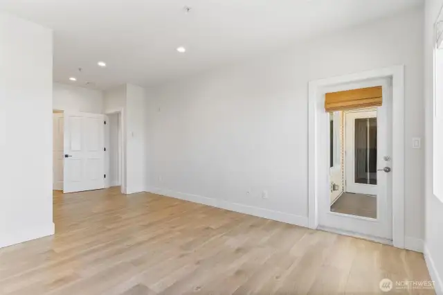 Primary room also has access to Patio