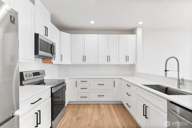Fully remodeled kitchen