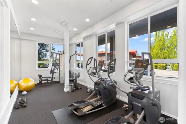 Workout area
