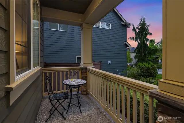 Charming covered entry