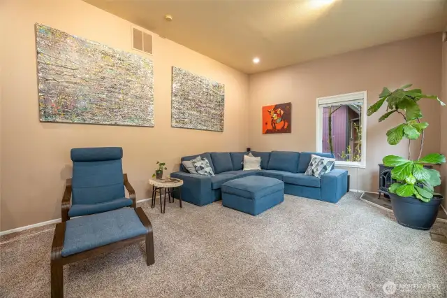 Plenty of room to relax and gather with family and friends.