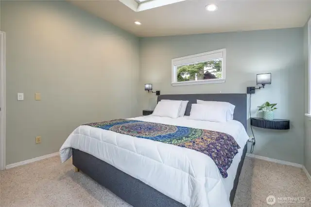 Another view of the primary bedroom.