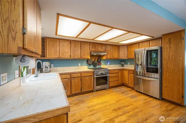 Plenty of counter space