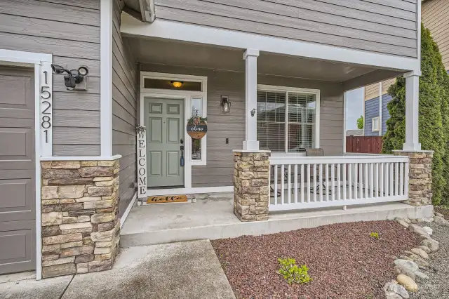 Covered porch