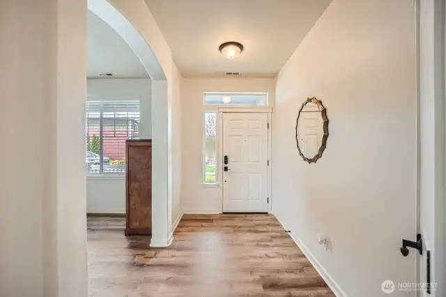 Beautiful open entryway