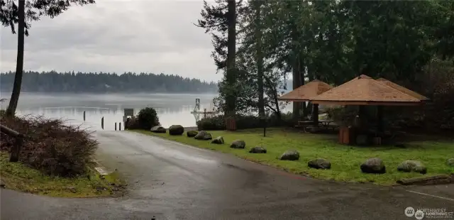 Sunset beach boat launch