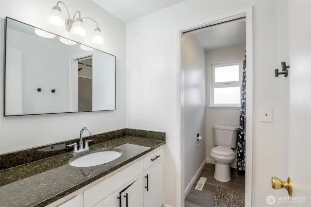 Main full bathroom.
