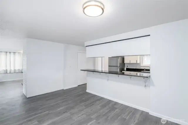 Extra eating space!