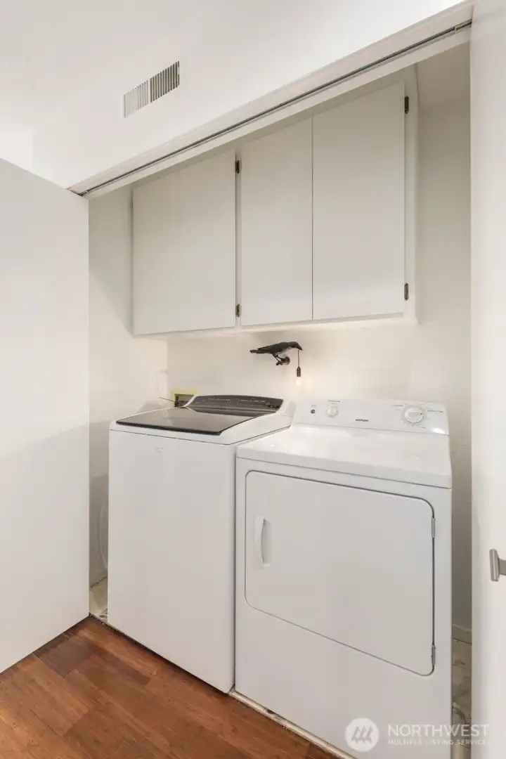 Laundry on the main floor.