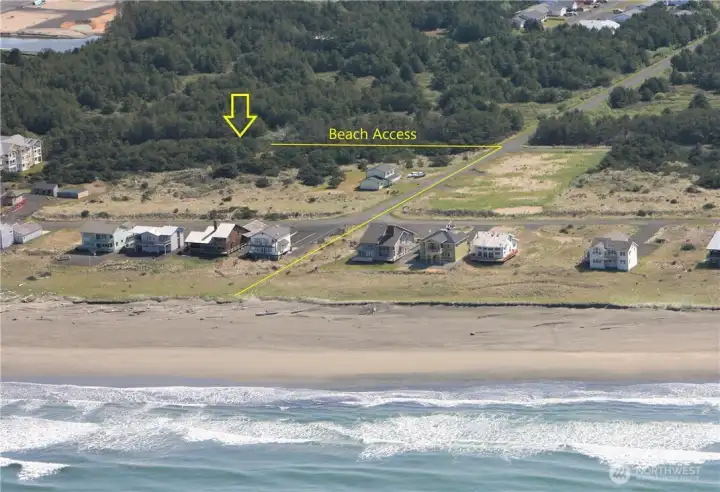 an easy stroll to and from the beach awaits you