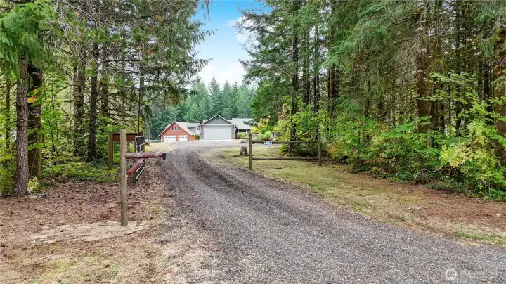 Secure serenity begins with a private, gated welcome to your slice of paradise