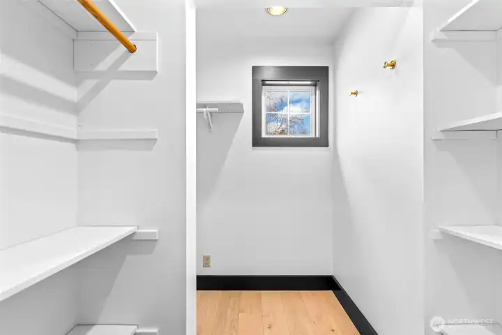 Primary Walk-in Closet Primary Walk-in Closet