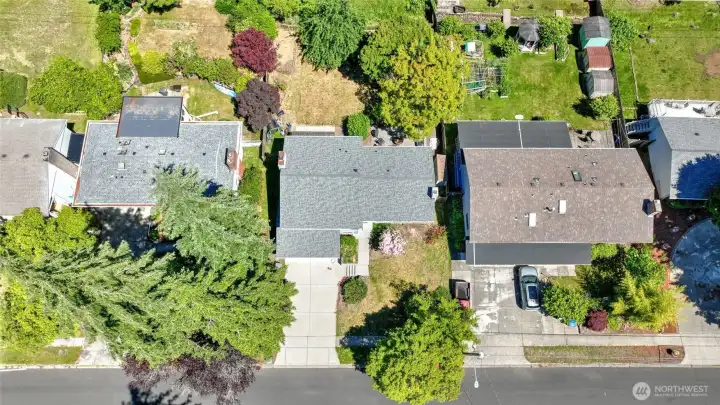 A peaceful setting in a desirable neighborhood.