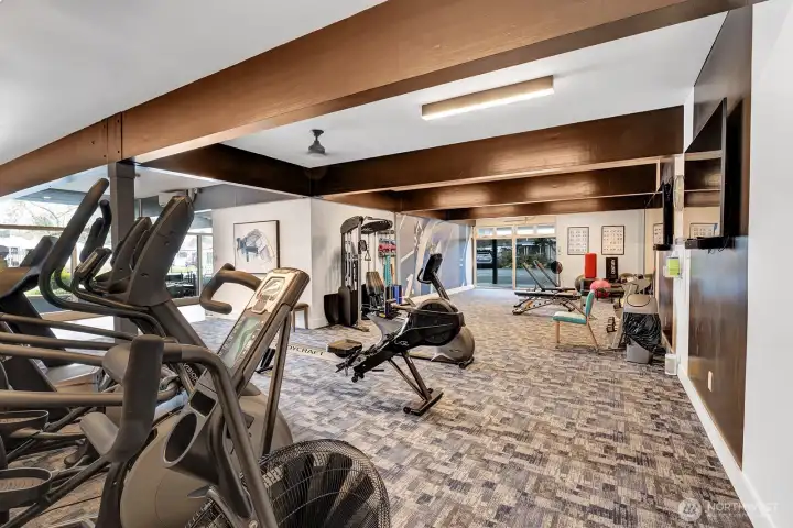 Community Exercise Room.